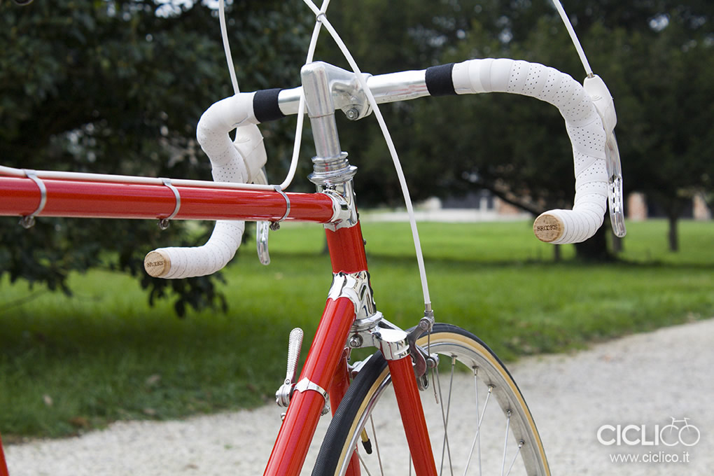 Cicli Rolard, Cima Portule, Campagnolo due leve, restauro bici d'epoca